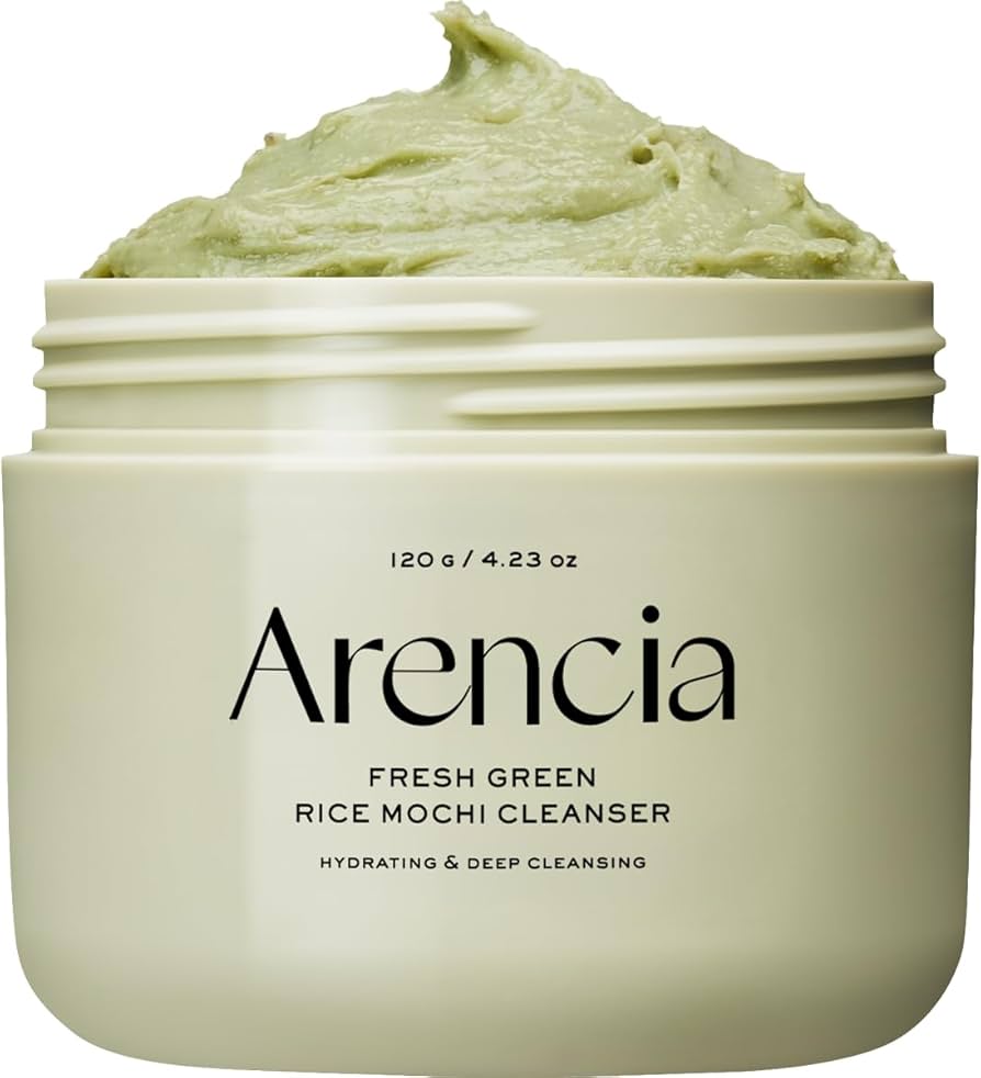 Arencia Fresh Green Rice Mochi Cleanser, 4.23 oz (120 g)